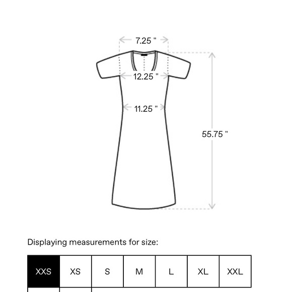 NWOT SKIMS black sleeveless maxi dress size XXS - Picture 7 of 8